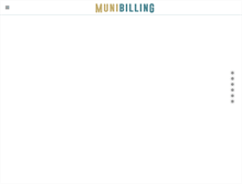 Tablet Screenshot of munibilling.com